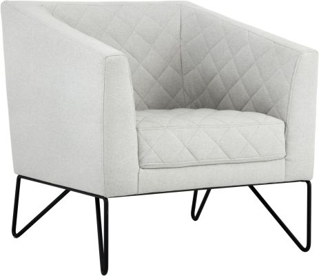 Princeton Lounge Chair (Light Grey)