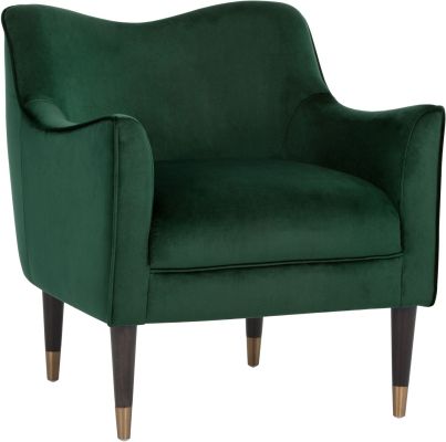 Bow Lounge Chair (Deep Green Sky)