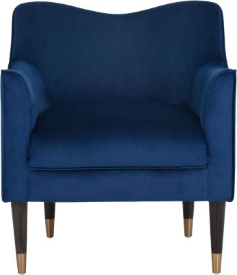 Bow Lounge Chair (Navy Blue Sky)