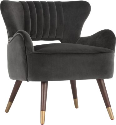 Hanna Lounge Chair (Leo Shale Grey)