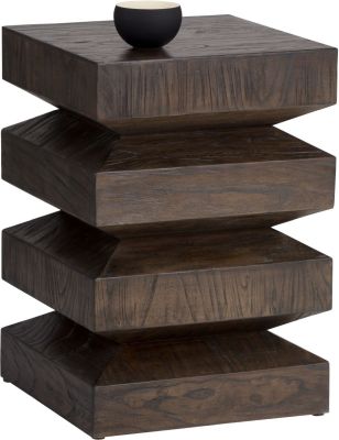 Cormac Pedestal (Elm Wood)