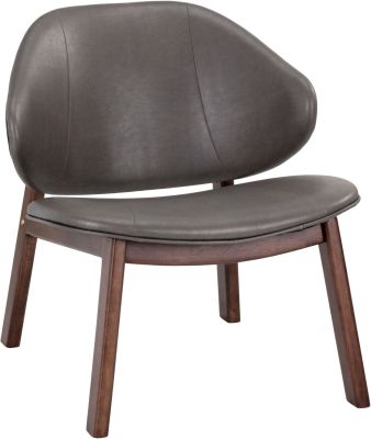 Frankie Lounge Chair (Bravo Ash & Bravo Black)