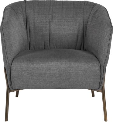 Klein Lounge Chair (Zenith Graphite Grey)