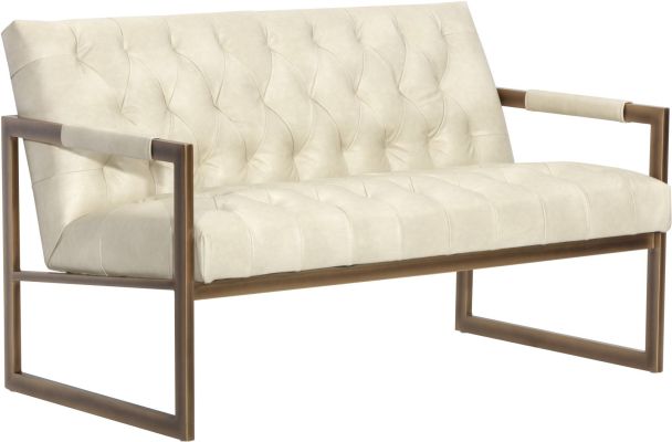 Monde 2 Seater Lounge Chair (Bravo Cream)