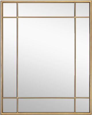 Pasadena Wall Mirror (Brass)