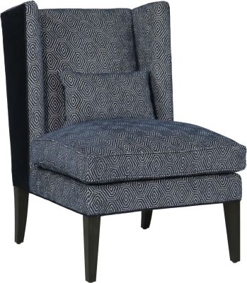Kenzo Lounge Chair (Fuego Navy & Abbington Navy)