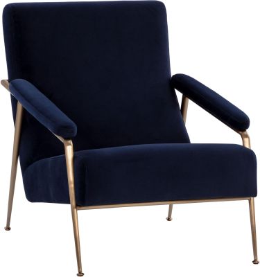 Tutti Lounge Chair (Abbington Navy)