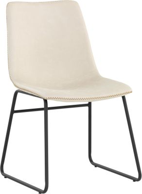 Cal Dining Chair (Set of 2 - Antique Cream)