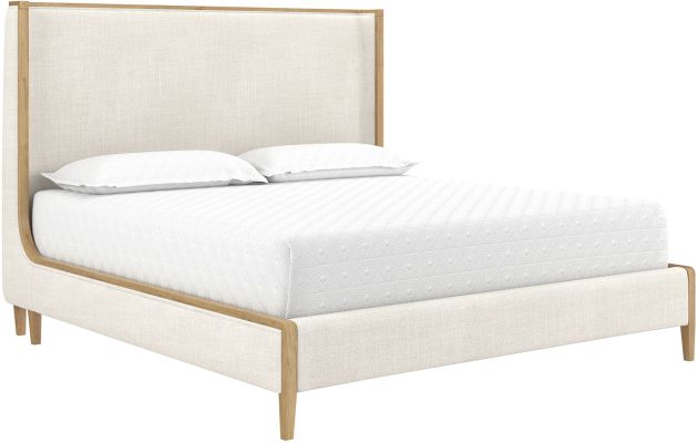 Colette Bed (King - Natural & Effie Linen)