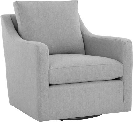 Brianna Swivel Lounge Chair (Liv Dove)