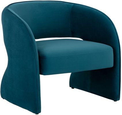 Rosalia Lounge Chair (Timeless Teal)