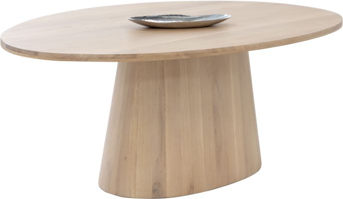 Althea Dining Table (Oval - Light Oak - 84 In)