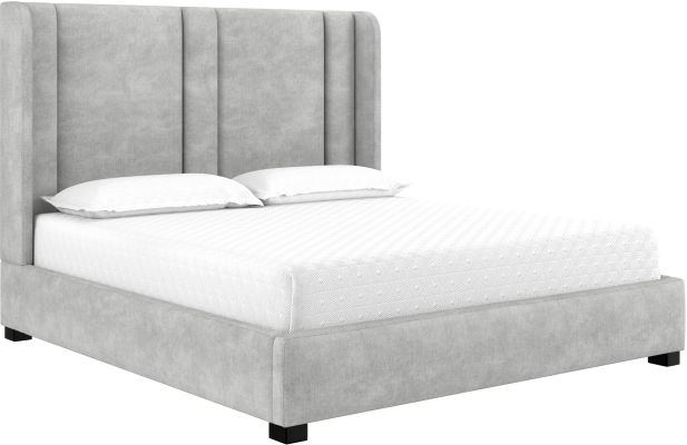 Clemonte Bed (King - Polo Club Stone)