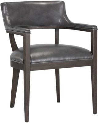 Brylea Fauteuil à Diner (Brun & Cuir Anthracite Brentwood)