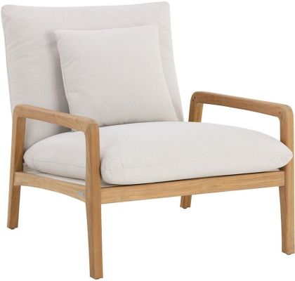 Noelle Lounge Chair (Natural & Palazzo Cream)