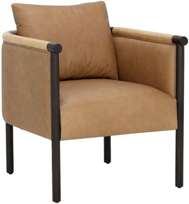 Wilder Lounge Chair (Ludlow Sesame Leather)