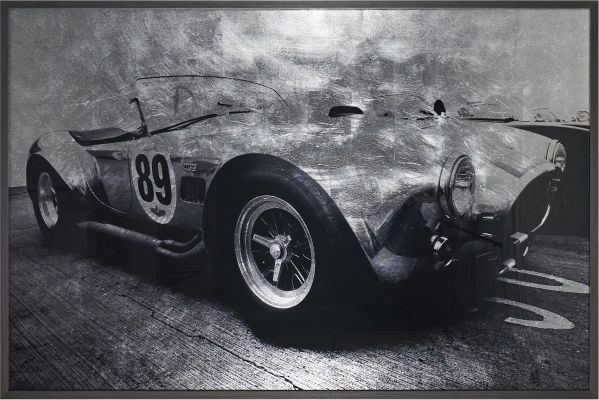 Cobra 427 (72 X 48 - Charcoal Frame)