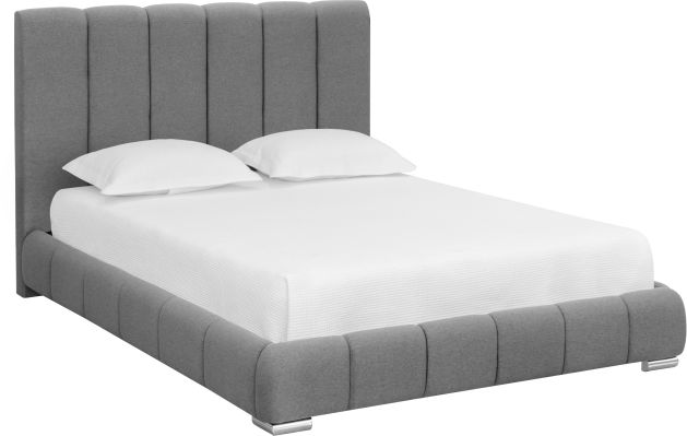 Elody Bed (Queen - Grey)
