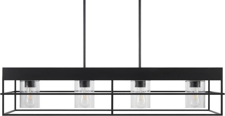 Didier Chandelier (Black with Clear Shade)