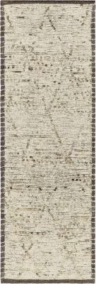 Khyber Rug (Brown & Black - Runner - 2'6 x 8')