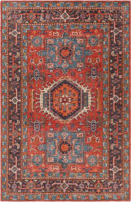 Kars Rug (Red & Blue - 6' x 9')