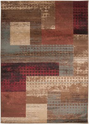 Riley RLY-5004 Area Rug (8x10 - Red)