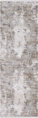 Solar Rug (Brown & Grey - Runner - 3'1 x 8')
