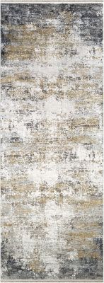 Solar Rug (Charcoal & Grey - Runner - 3'1 x 8')