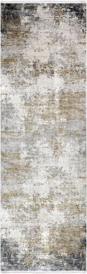 Solar Rug (Charcoal & Grey - Runner - 3'3 x 9'10)