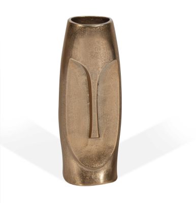 Nohea Metal Vase Large - Gold)