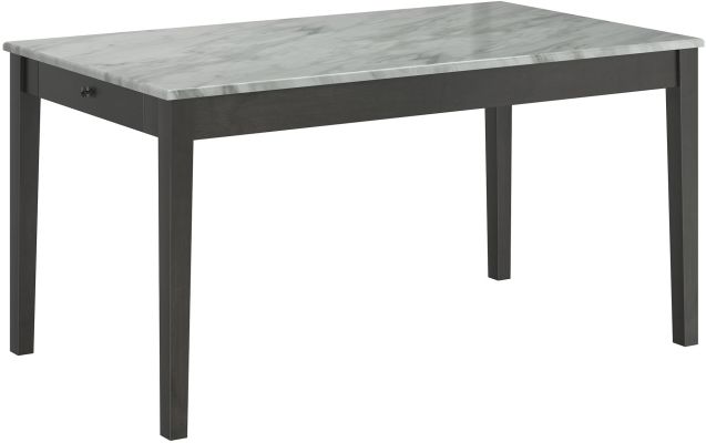 Pascal Dining Table W & Drawers (Gris)