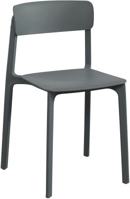 Bruno Side Chair (Set of 4 - Grey)