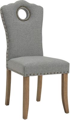 Elise Side Chair (Set of 2 - Grey & Light Grey)
