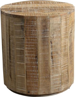 Eva Accent Table (Distressed Natural)