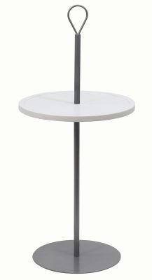 Felix Accent Table (White and Grey)