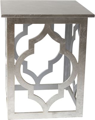 Marrakesh Accent Table (Silver)