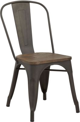 Modus Dining Chair (Set of 4 - Gunmetal)