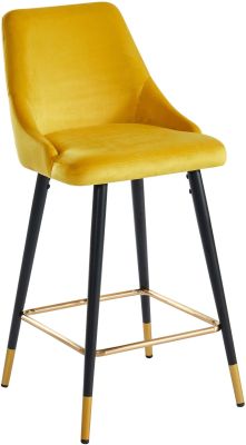 Roxanne 26 Inch Counter Stool (Set of 2 - Yellow)