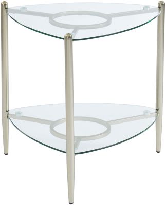 Skylar Accent Table (Champagne Gold)