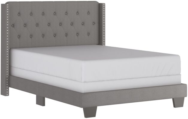 Gunner Bed (Double - Light Grey)