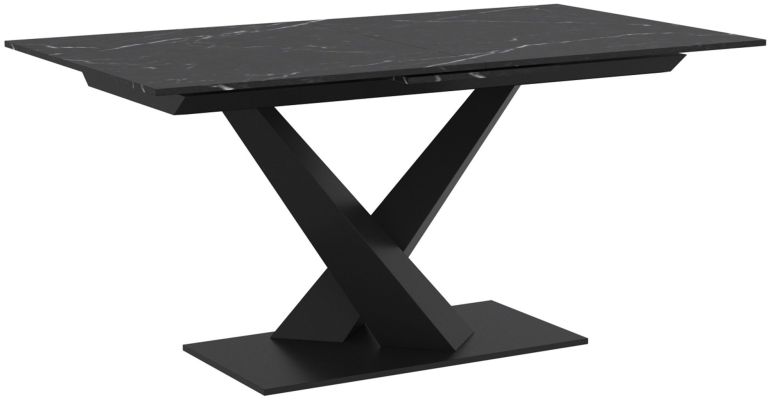 Julius Extendable Dining Table (Black)
