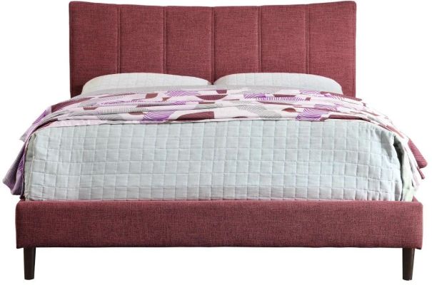 Rimo Bed (Queen - Red)