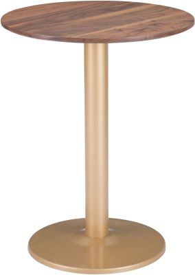 Alto Bistro Table (Brown & Gold)