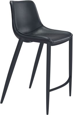 Magnus Bar Chair (Set of 2 - Black)