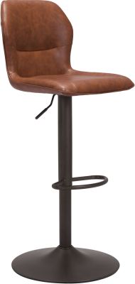 Vital Bar Chair (Vintage Brown & Dark Bronze)