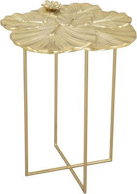 Lotus Side Table (Gold)
