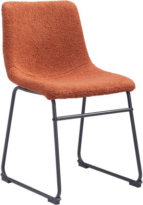 Smart Chaise à Diner (Ensemble de 2 - Orange Brulé)