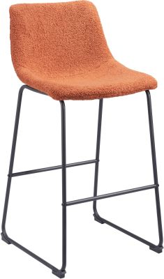 Smart Chaise Bar (Ensemble de 2 - Orange Brulé)