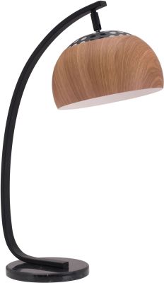 Brentwood Lampe de Table (Brun)