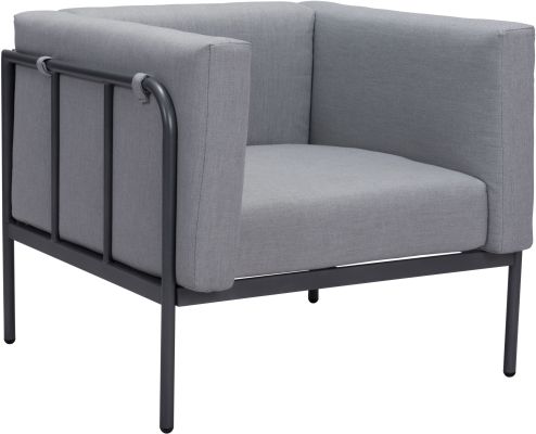 Cancun Arm Chair (Dark Gray)